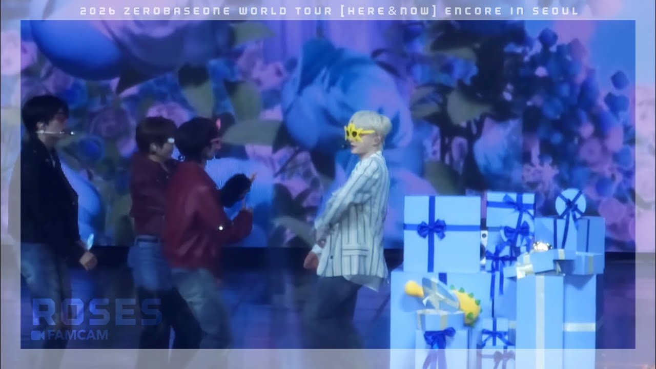 260314 'ROSES'- WORLD TOUR HERE＆NOW ENCORE | ZEROBASEONE(제로베이스원) | KimJiwoong Focus | fancam