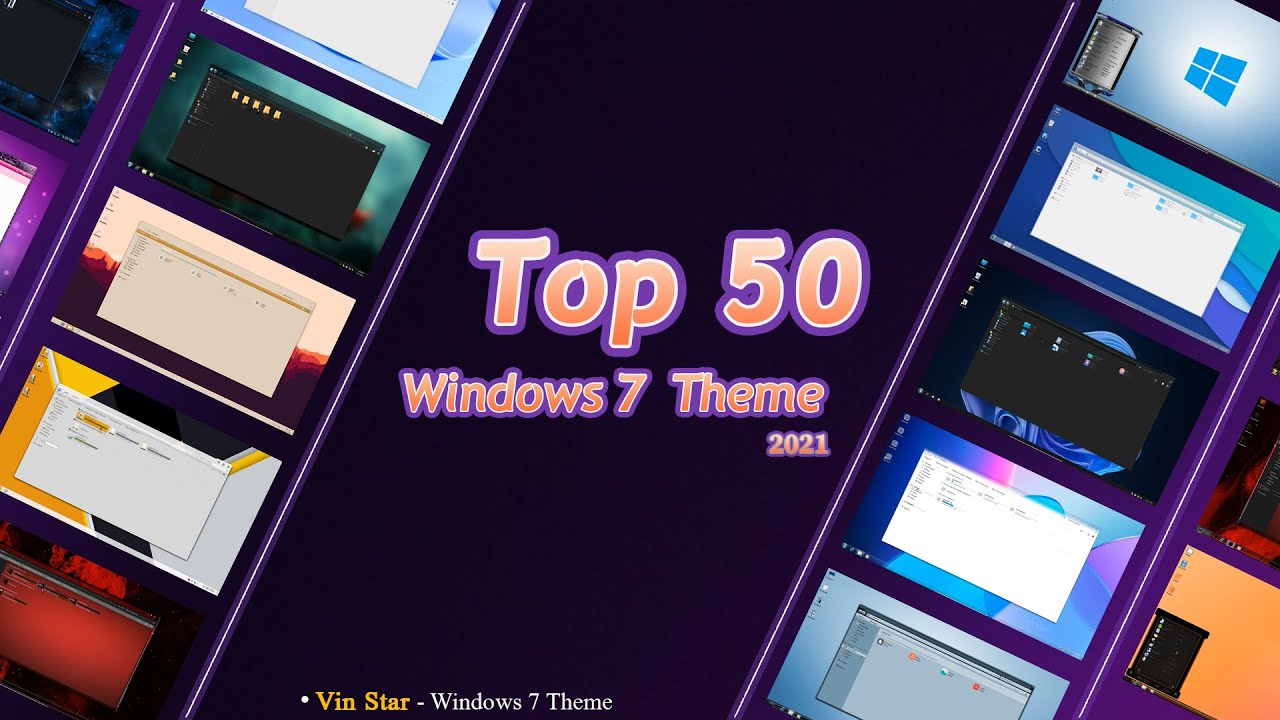 Top 50 Most Amazing Windows 7 Themes
