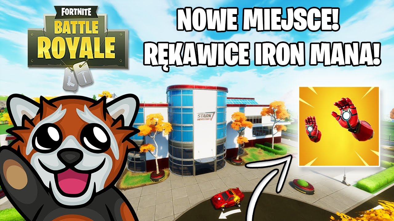 NOWY UPDATE! RĘKAWICE IRON MANA! NOWE MIEJSCE! - Fortnite Ewron