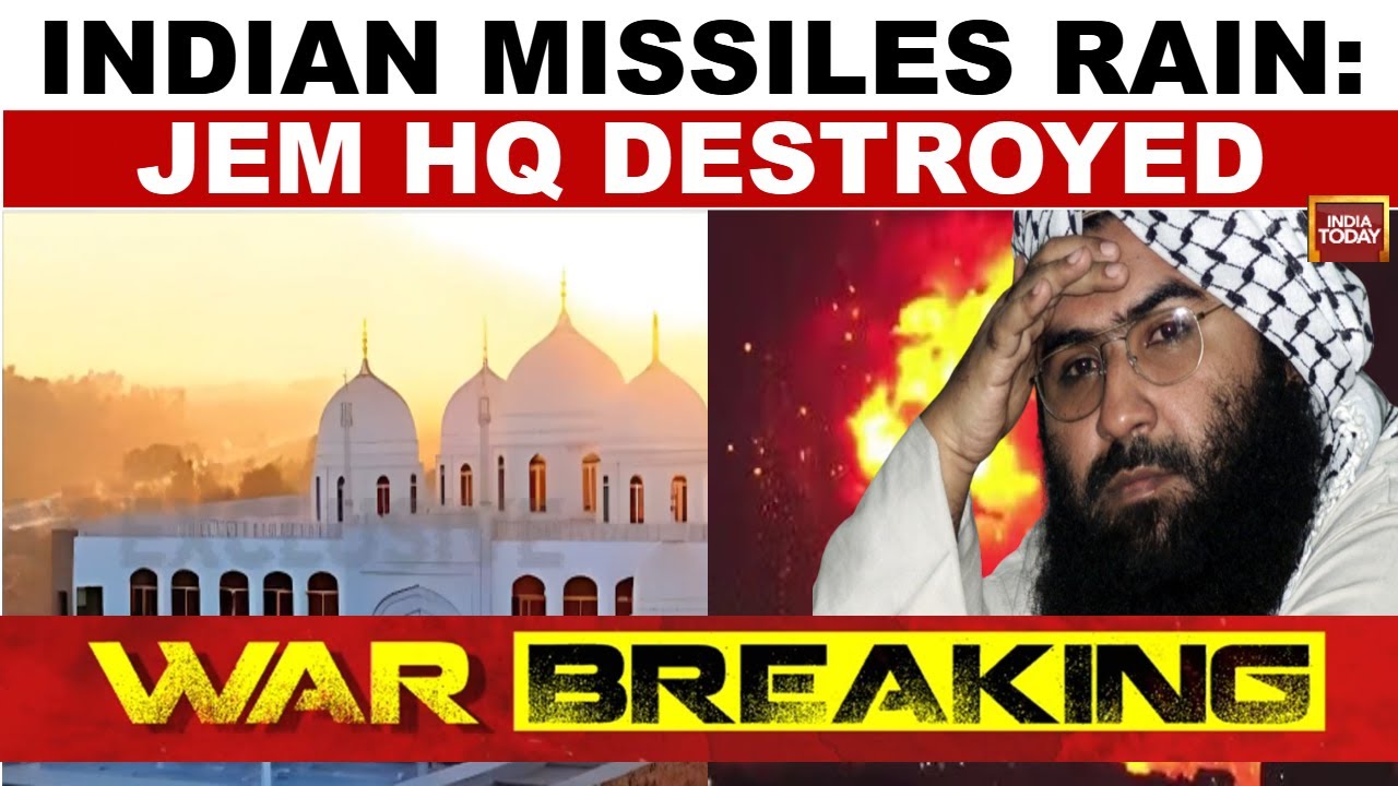India Strikes Terror Targets In Pakistan And PoK: Jaish-e-Mohammed HQ In Bahawalpur Hit |India Today