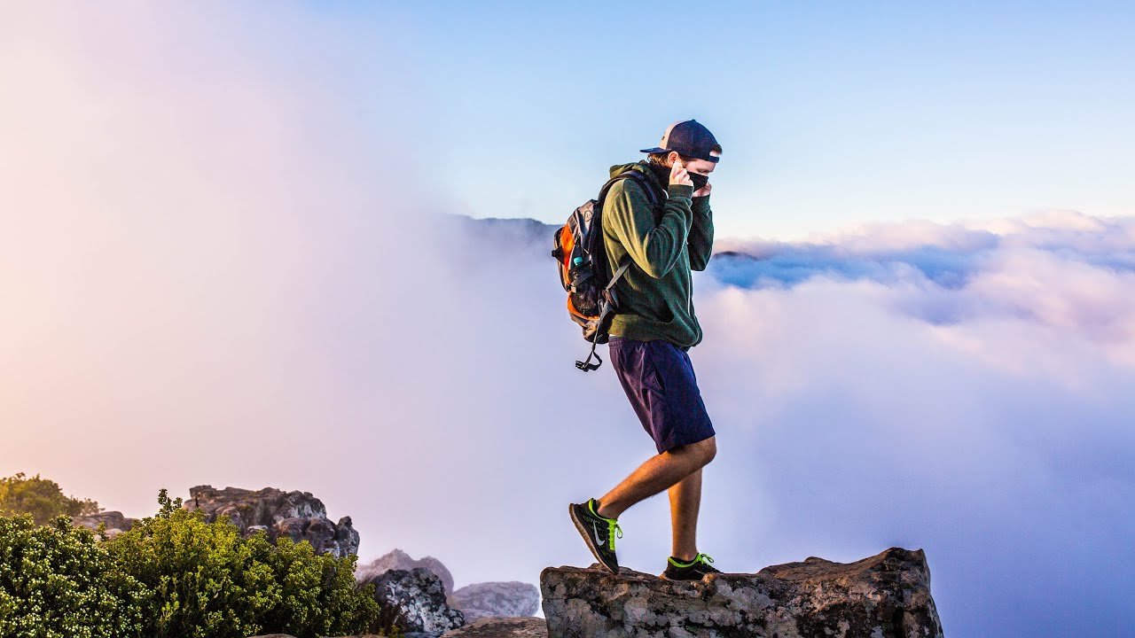 SUNRISE ABOVE THE CLOUDS
