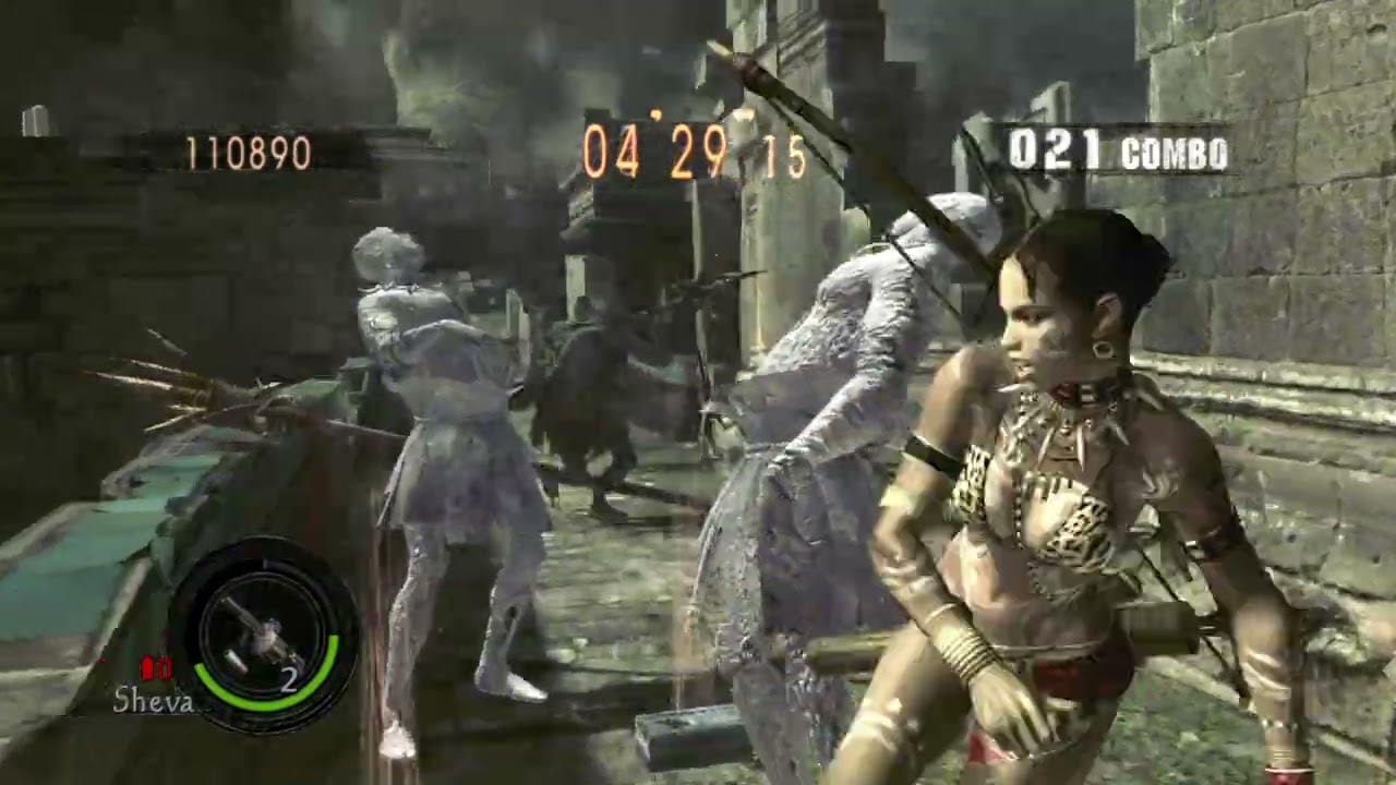 RE 5 Mercenaries Sheva Tribal Ancient Ruins SS Medal