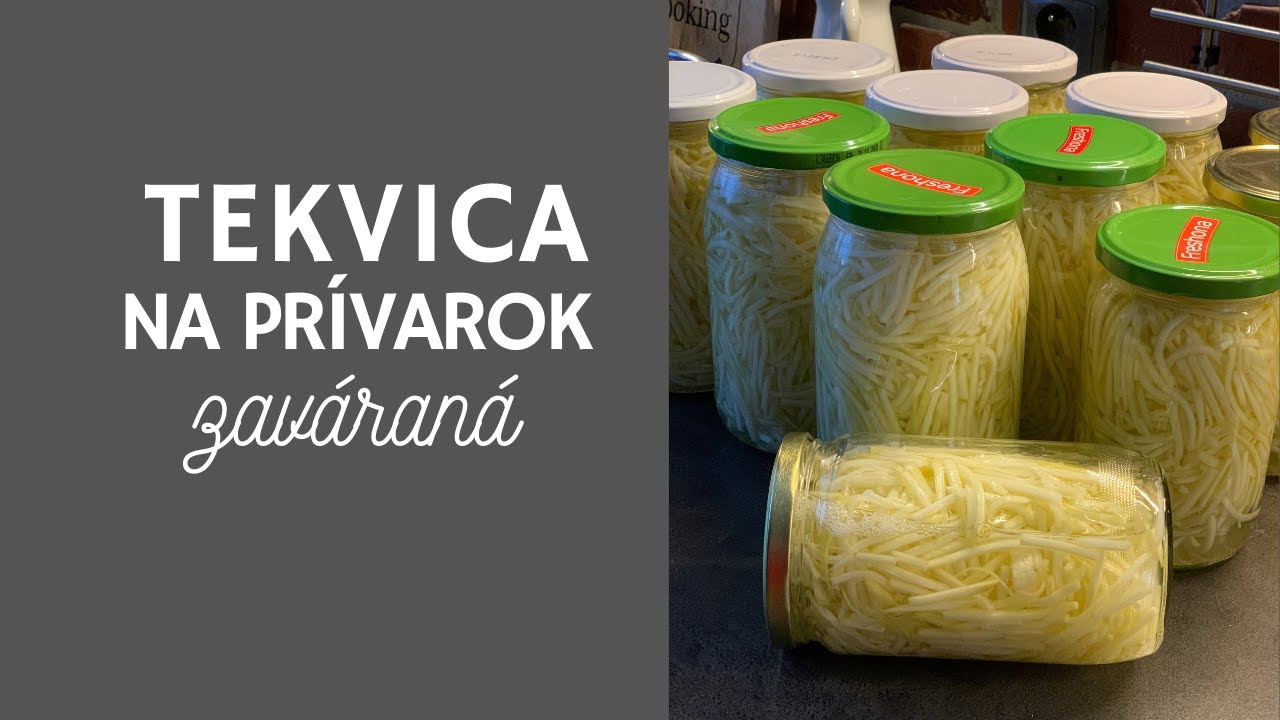 Zaváraná Tekvica na prívarok + recept: Tekvicový prívarok s lečom.