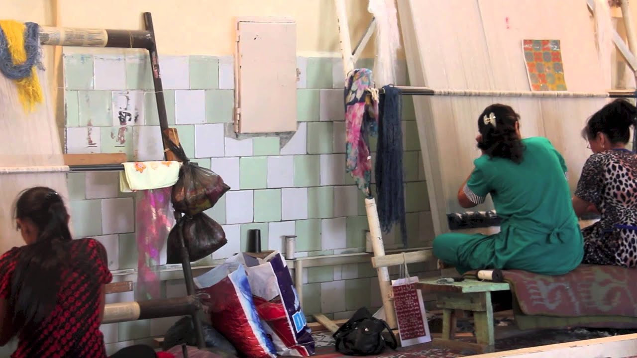 Yodgorlik silk factory, Margilan, Uzbekistan
