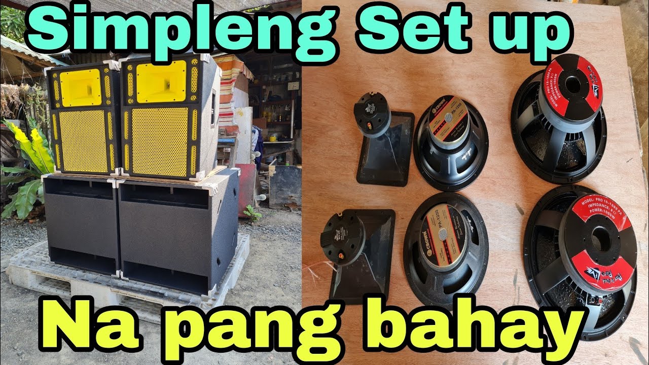 Turbosound nuq15 (halimaw box)+ turbo midhi d12