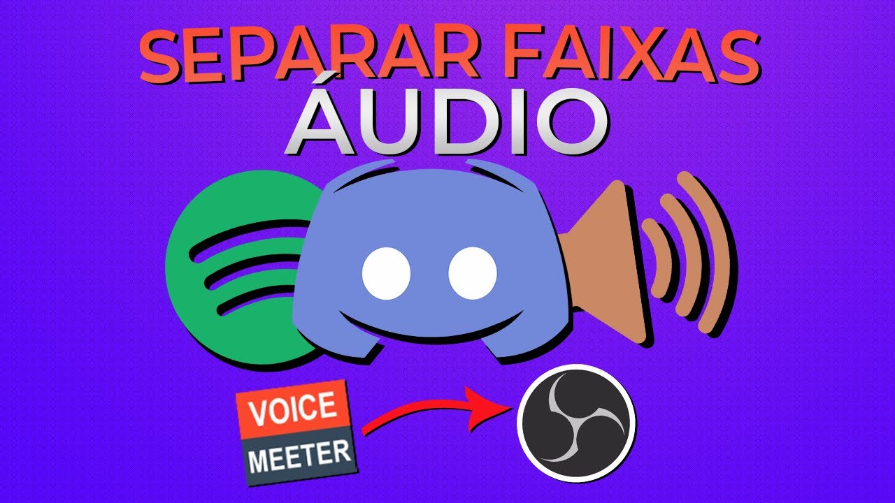 TUTORIAL de separar FAIXAS DE ÁUDIO no OBS usando o VOICEMEETER!