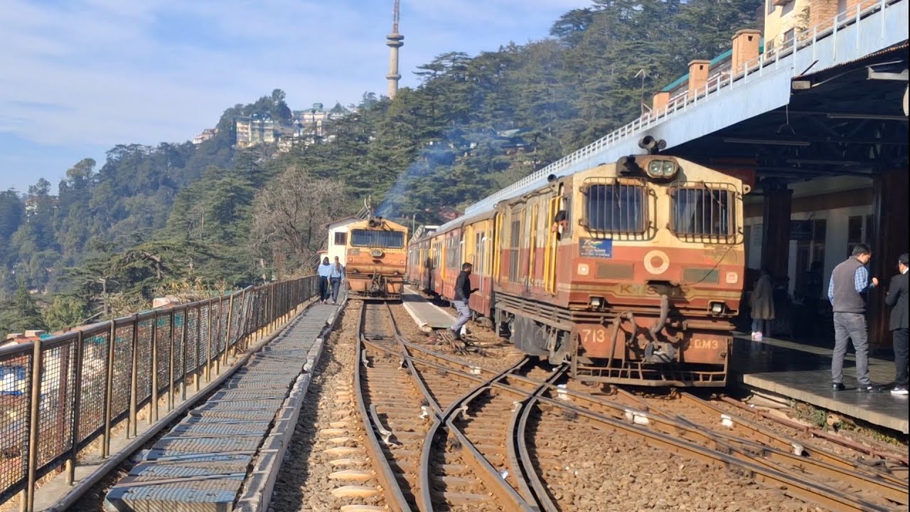 Shimla Station: A Day in the Life of a Train
