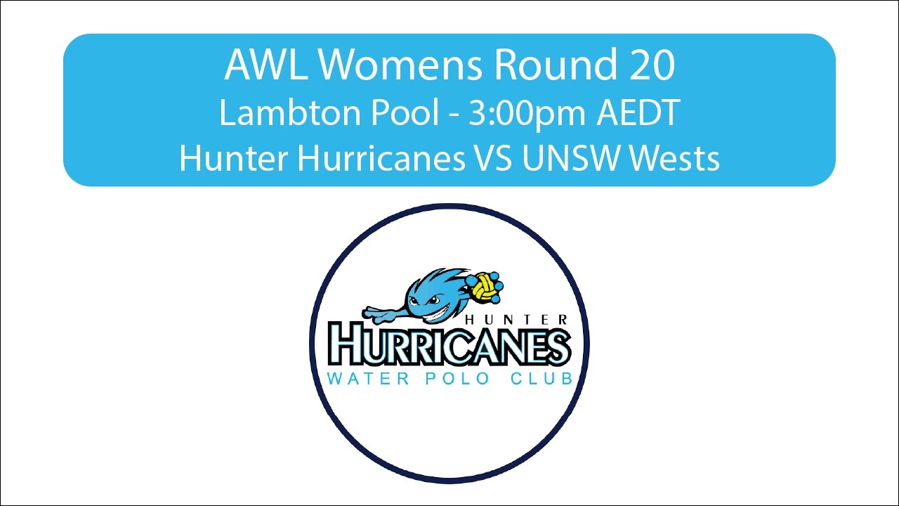 AWL Women's Round 20 - Hunter Hurricanes VS UNSW Wests