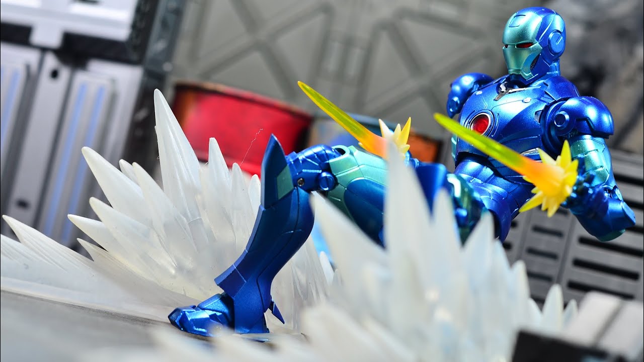 S.H. Figuarts Tamashii Comic-Con Exclusive Iron Man MK-3 Stealth Color Review