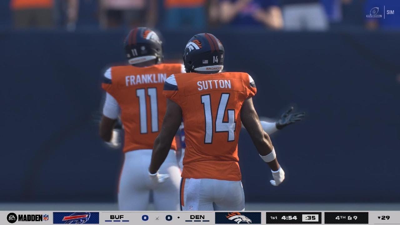 Madden NFL 26 Bills vs Broncos Playoffs