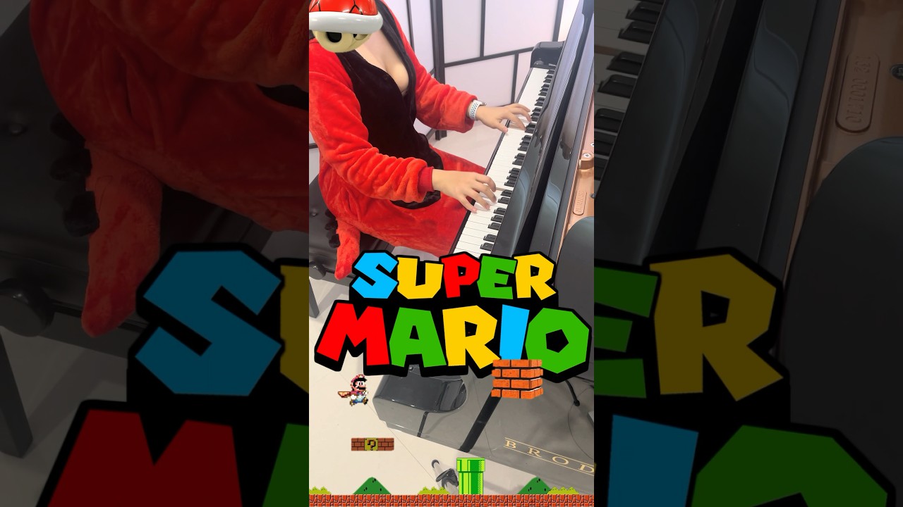 Super Mario Bros. Theme Song - Cosplay Piano Solo