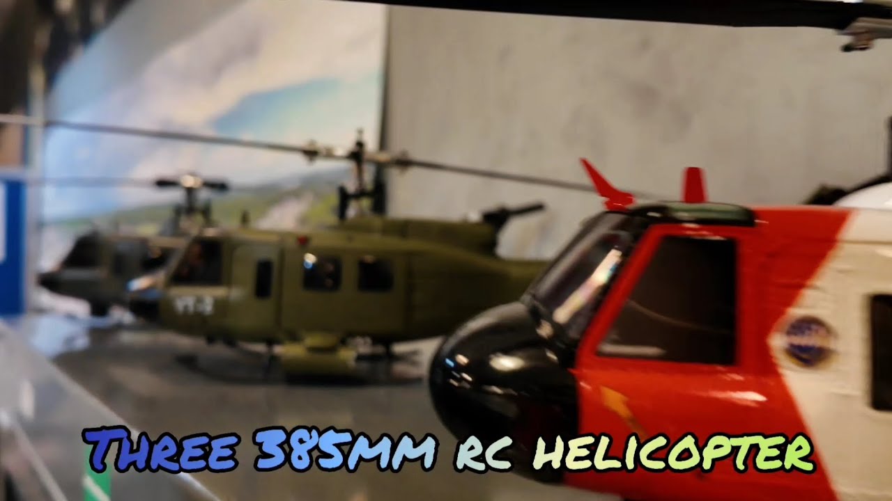 Alternating flying three RC helis #rchelicopter #fun #flight