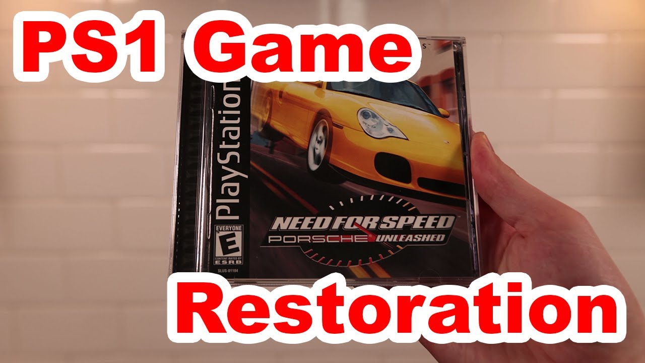 PS1 Game Restoration | JFJ Easy Pro + Novus 123