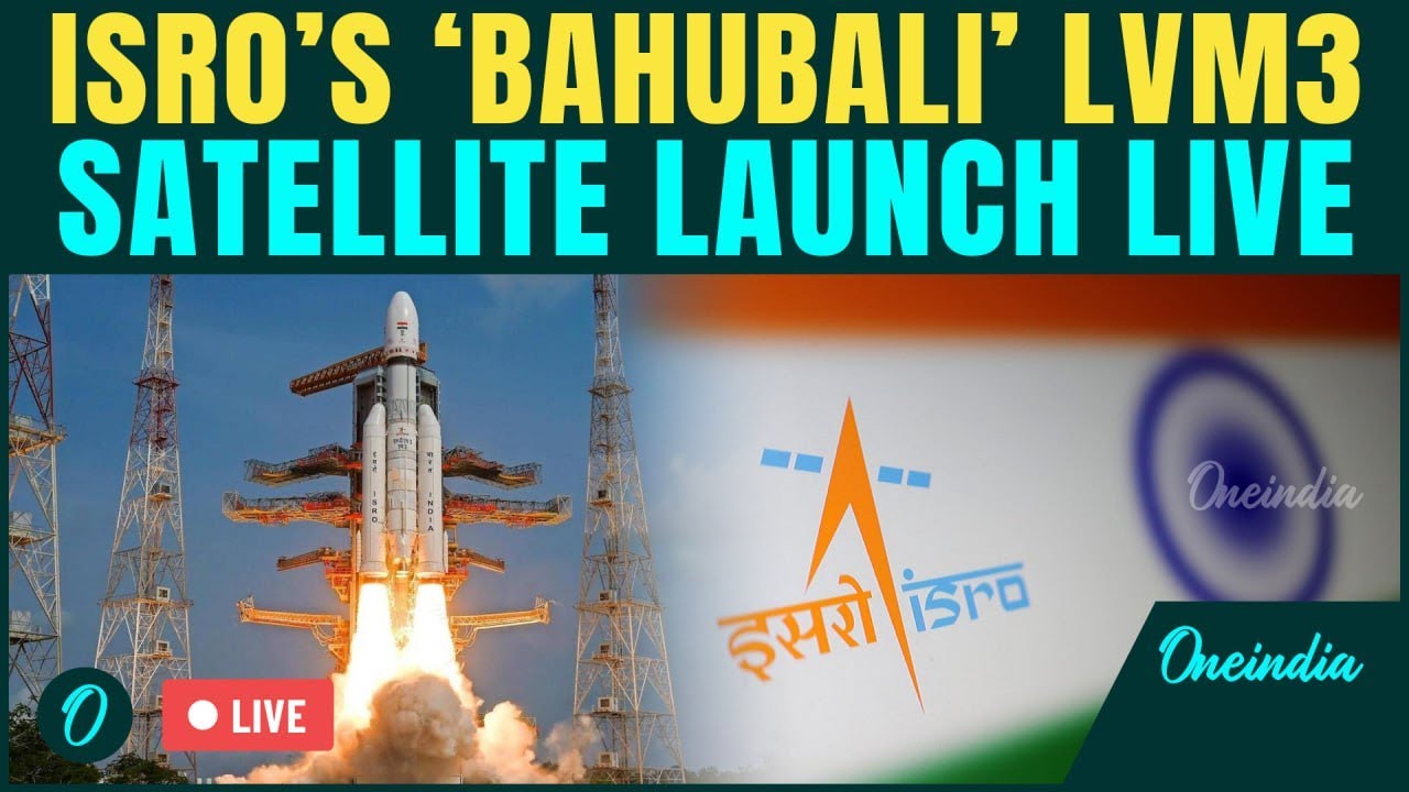 ISRO&rsquo;s &lsquo;Bahubali&rsquo; LVM3 Rocket Launch LIVE: India Sends Its Heaviest-Ever Satellite Into Space