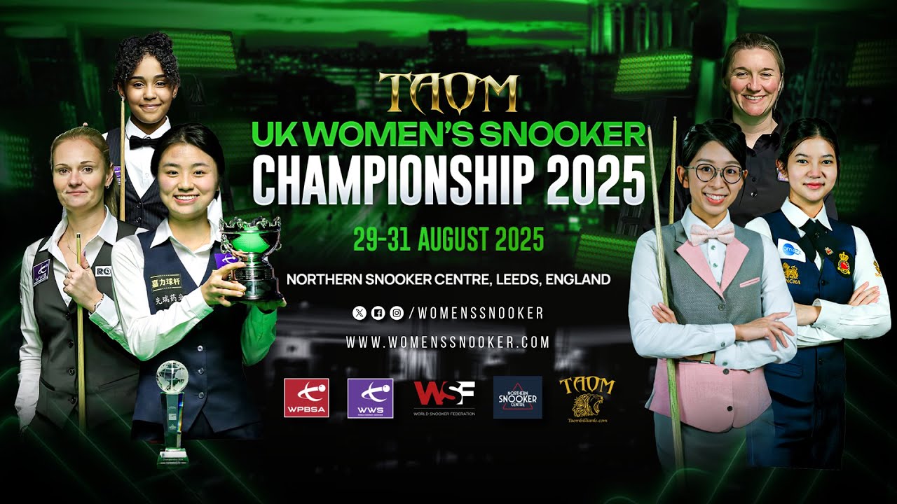 2025 Taom UK Women's Snooker Championship Quarter Final match | Tessa Davidson v Bai Yulu