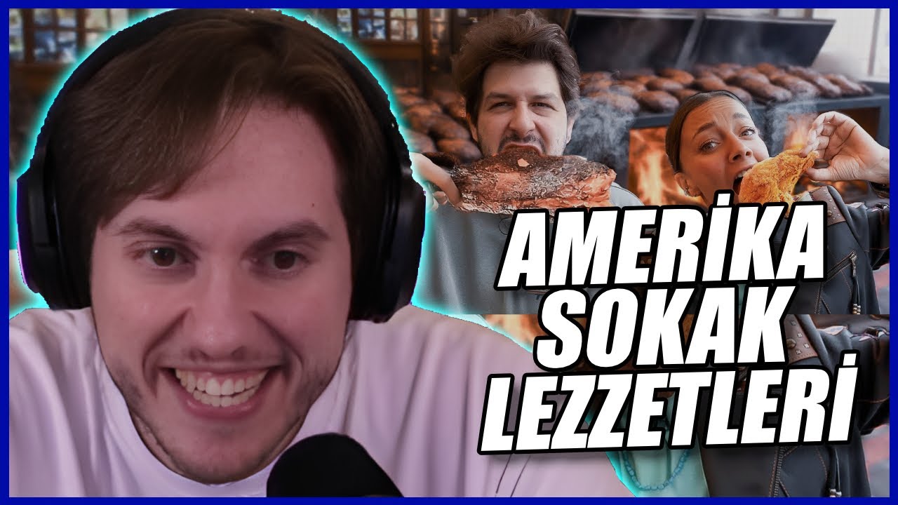 RRaenee | Amerika Sokak Lezzetleri ! | Tepki | @NoluyoYaa