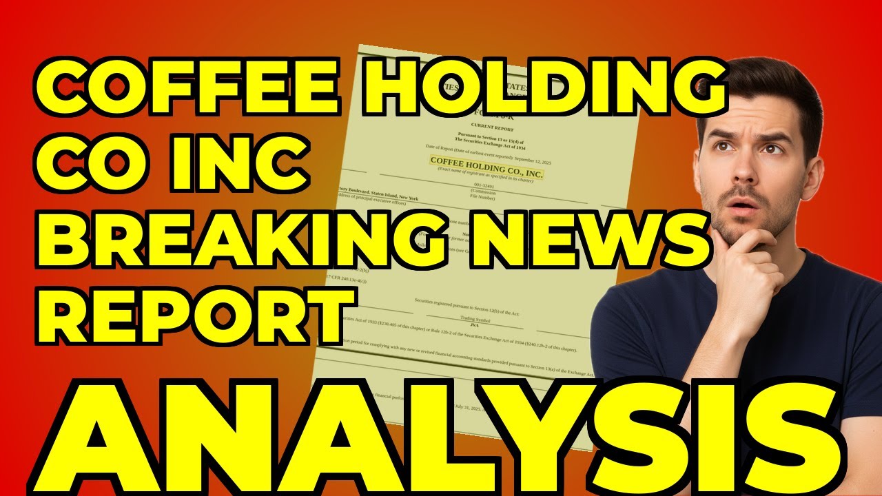 My Insight on Coffee Holding Co.'s Latest Financial Filing