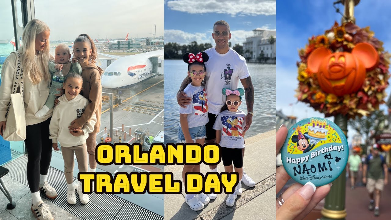 FLORIDA TRAVEL DAY! 🇺🇸 LONDON HEATHROW TO MIAMI ~ DRIVE TO ORLANDO! DISNEY HALLOWEEN ~ OCTOBER 2023!