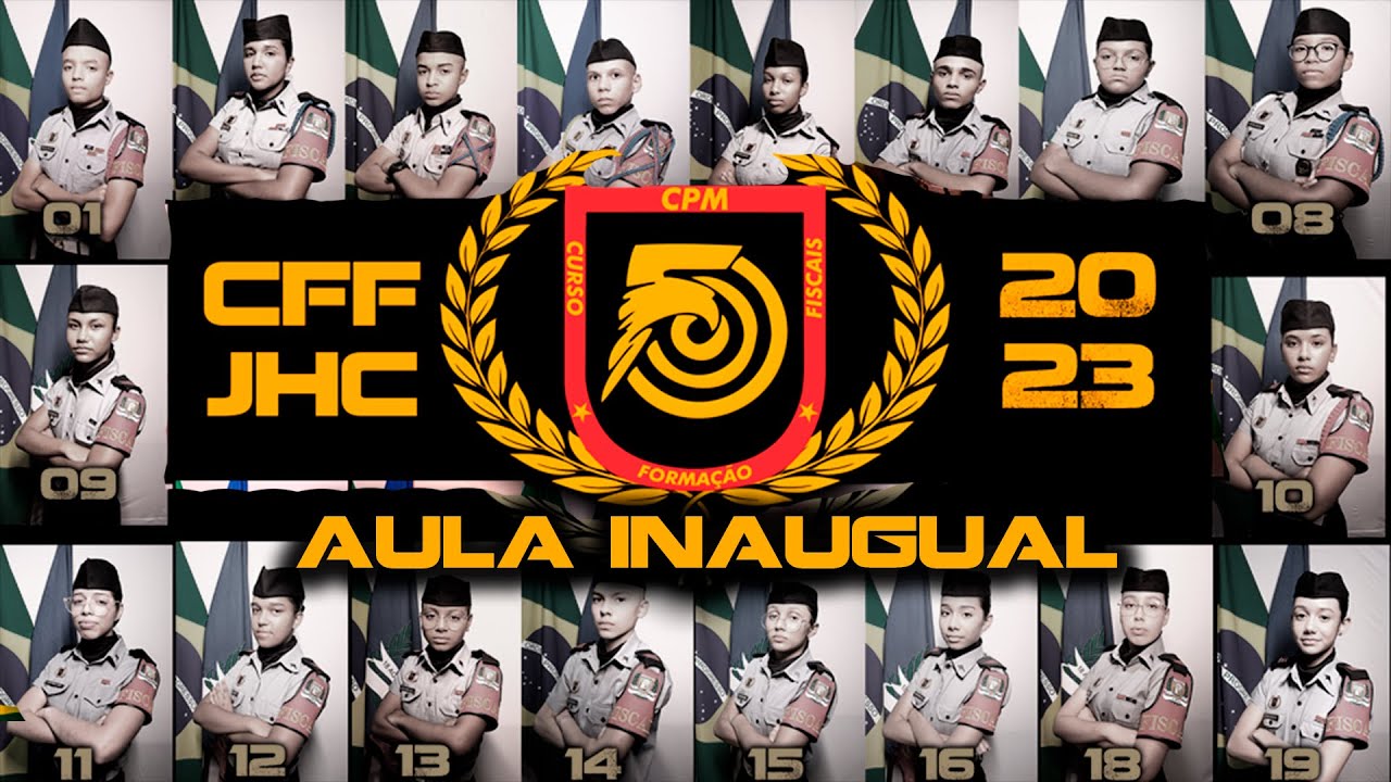 COLÉGIO MILITAR JHC 2023 - AULA INAUGURAL CFF/2