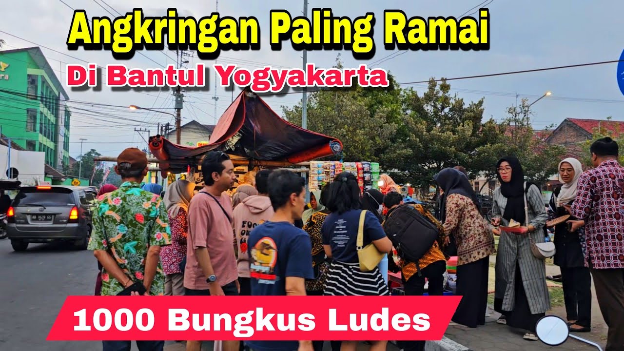 Dari Malioboro Menuju Angkringan Yang Paling Ramai, Viral Di Bantul Yogyakarta | Kuliner Jogja 2024