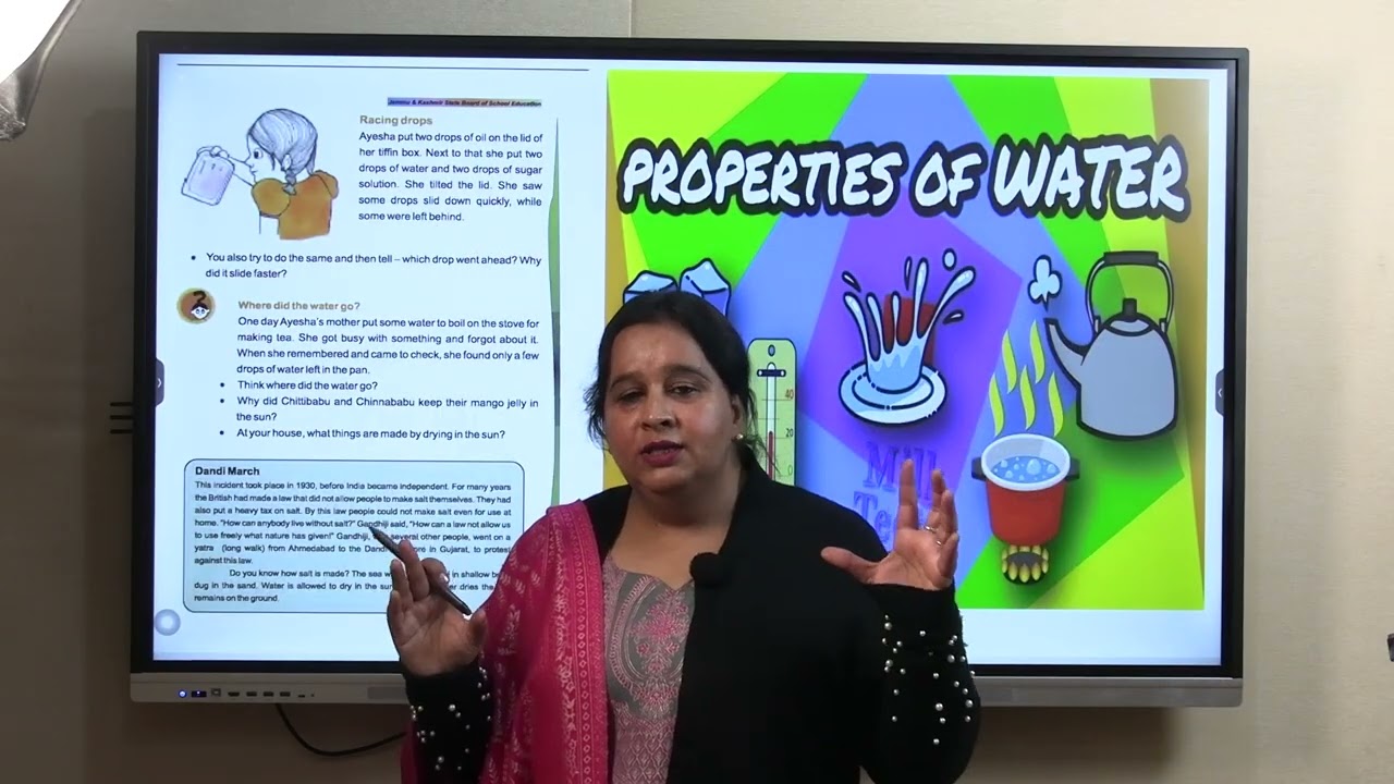 Class 5 EVS Experiments with water(part 1)