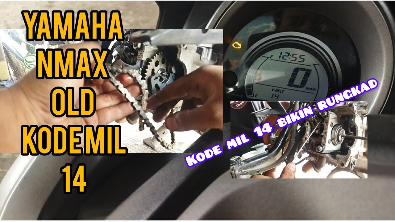 yamaha Nmax muncul kode 14. Annalis//Flashmotor