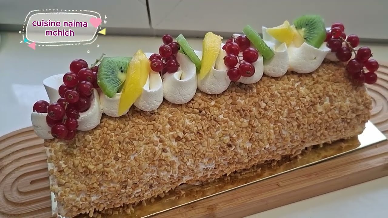 Biscuit roulé  RECETTE FACILE & INRATABLE 