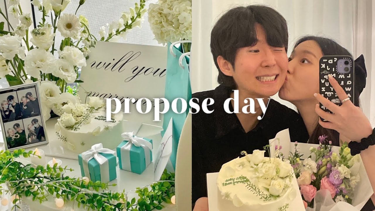 W1 : 프로포즈 브이로그 💎 propose day vlog | 워커힐 호텔 프로포즈 (오래 살고 볼 일 입니다,,) | ZZONO 쪼노