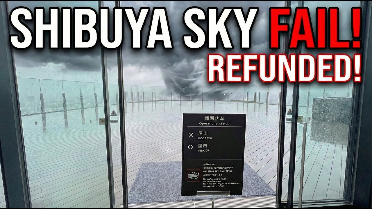 Shibuya Sky Weather Warning: What Happens When the Rooftop Closes?