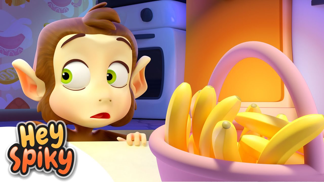 Monkey Monkey Yes Papa - Hey Spiky Nursery Rhymes & Kids Songs