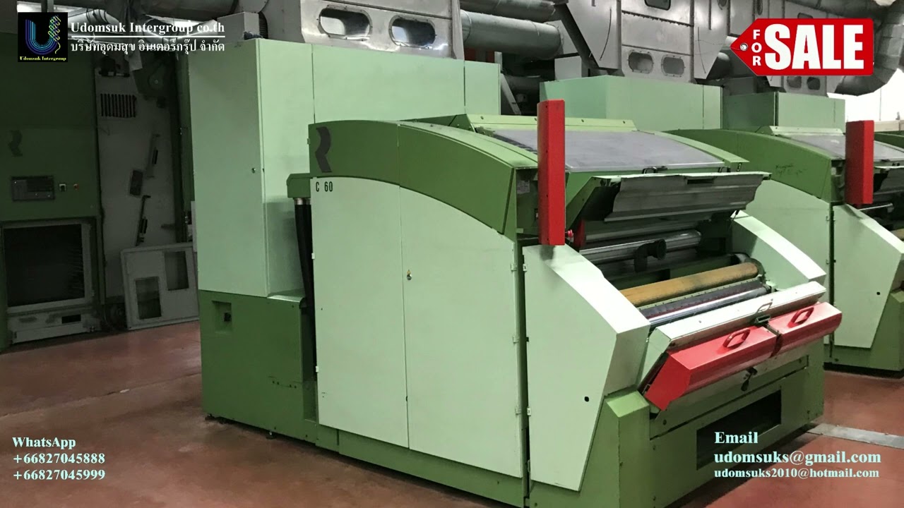 Rieter C70 High Performance Card Machine / Rieter C60 Carding second-hand textile machinery for sale