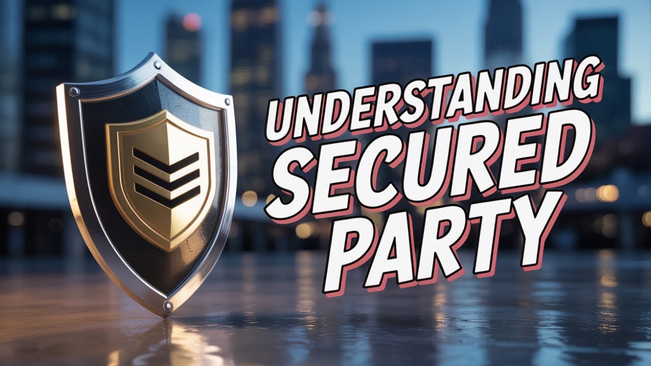 YUSEF EL- WHAT DOES IT MEAN TO BE A SECURED PARTY/CREDITOR?