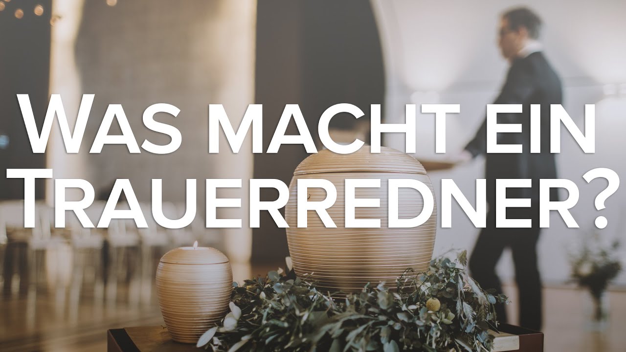 Trauerredner: Professionelle Redner für die Trauerfeier