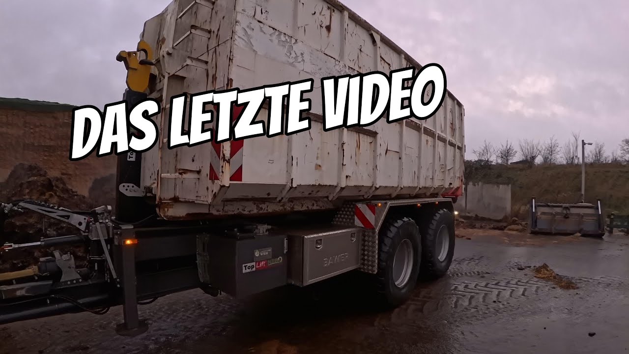 #vlog224 Der letzte Einsatz 2025 – Mist fahren mit dem Fendt 724