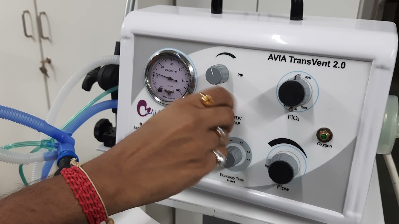 AVIA Transvent 2.0 Transport Ventilator