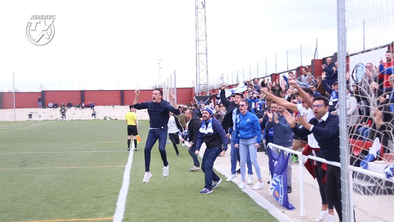 Afición Xerecista partido CD Gerena 1  - Xerez Deportivo FC 2