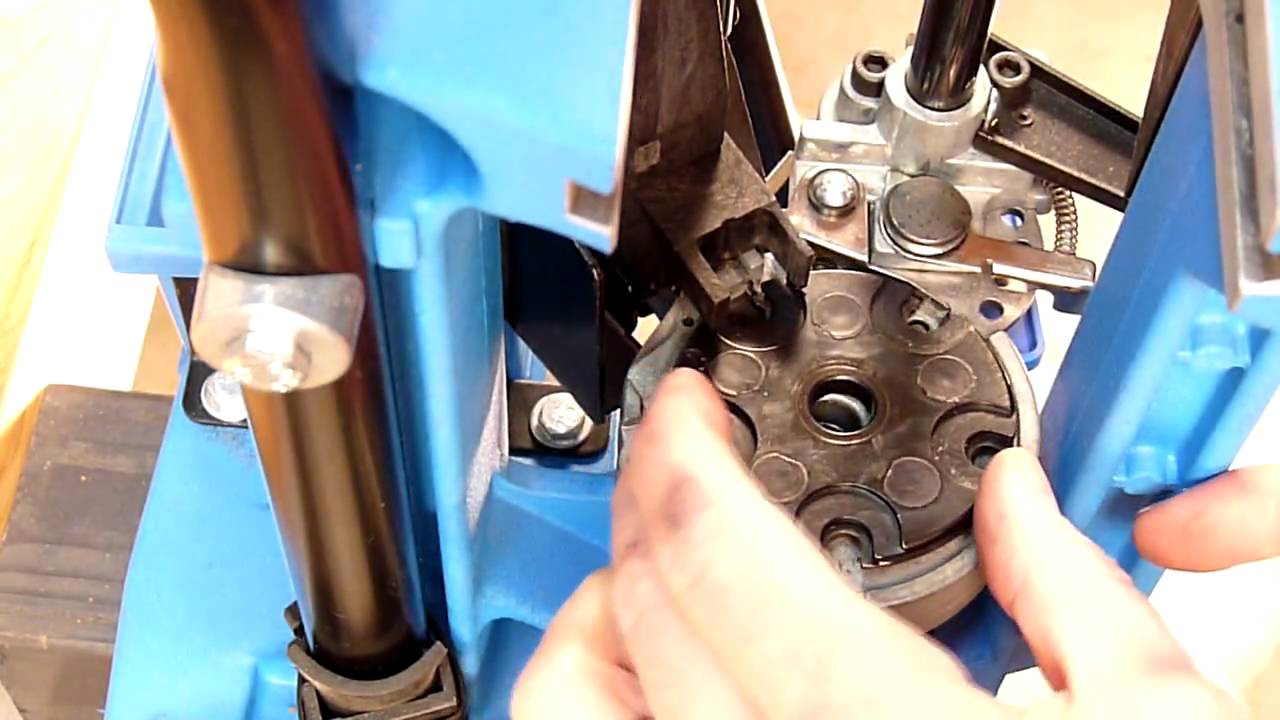 Dillon XL-650 Caliber change 45ACP to 357 Mag - Part II (HD)