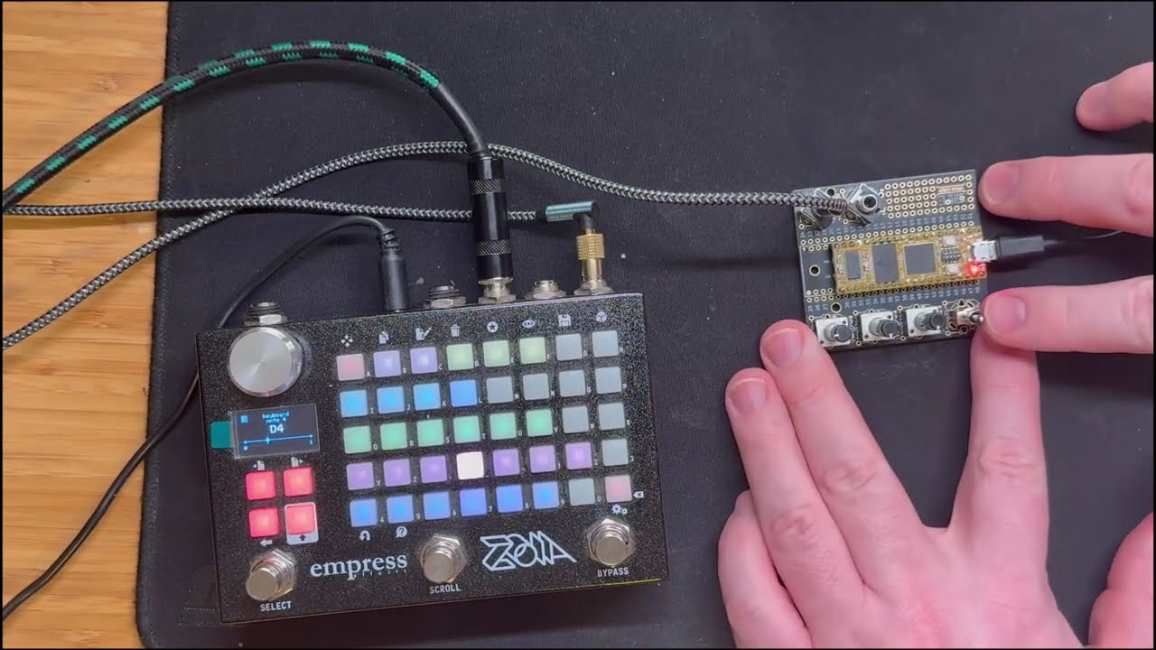 JAMuary 1-20 - More exploration with my homemade synth - Synthux Simplefix and Empress Zoia