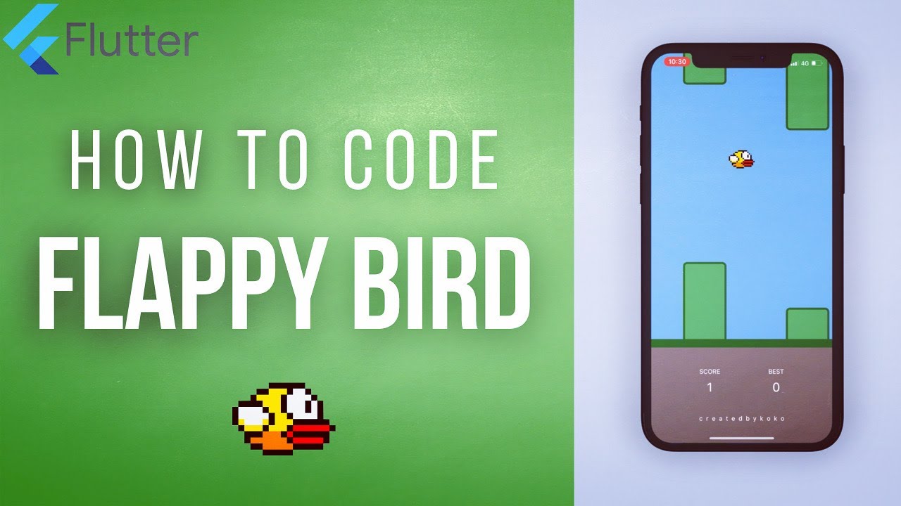 FLAPPY BIRD • FLUTTER С НУЛЯ