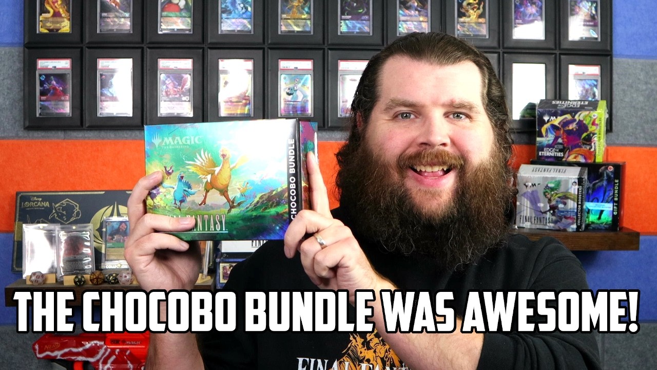 Unboxing the EPIC Magic: The Gathering x Final Fantasy Chocobo Bundle! 🐤✨
