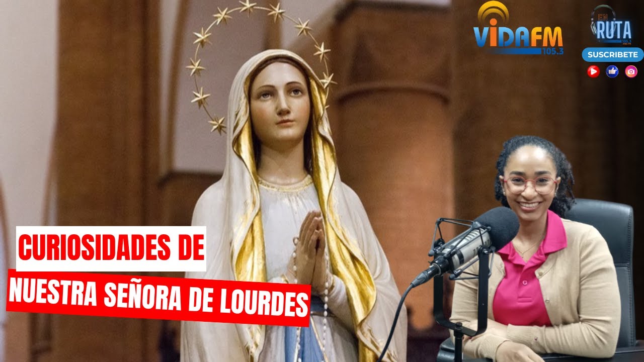 LA HISTORIA FASCINANTE DE NUESTRA SEÑORA DE LOURDES | CURIOSANTO CON NICOLE MATEO