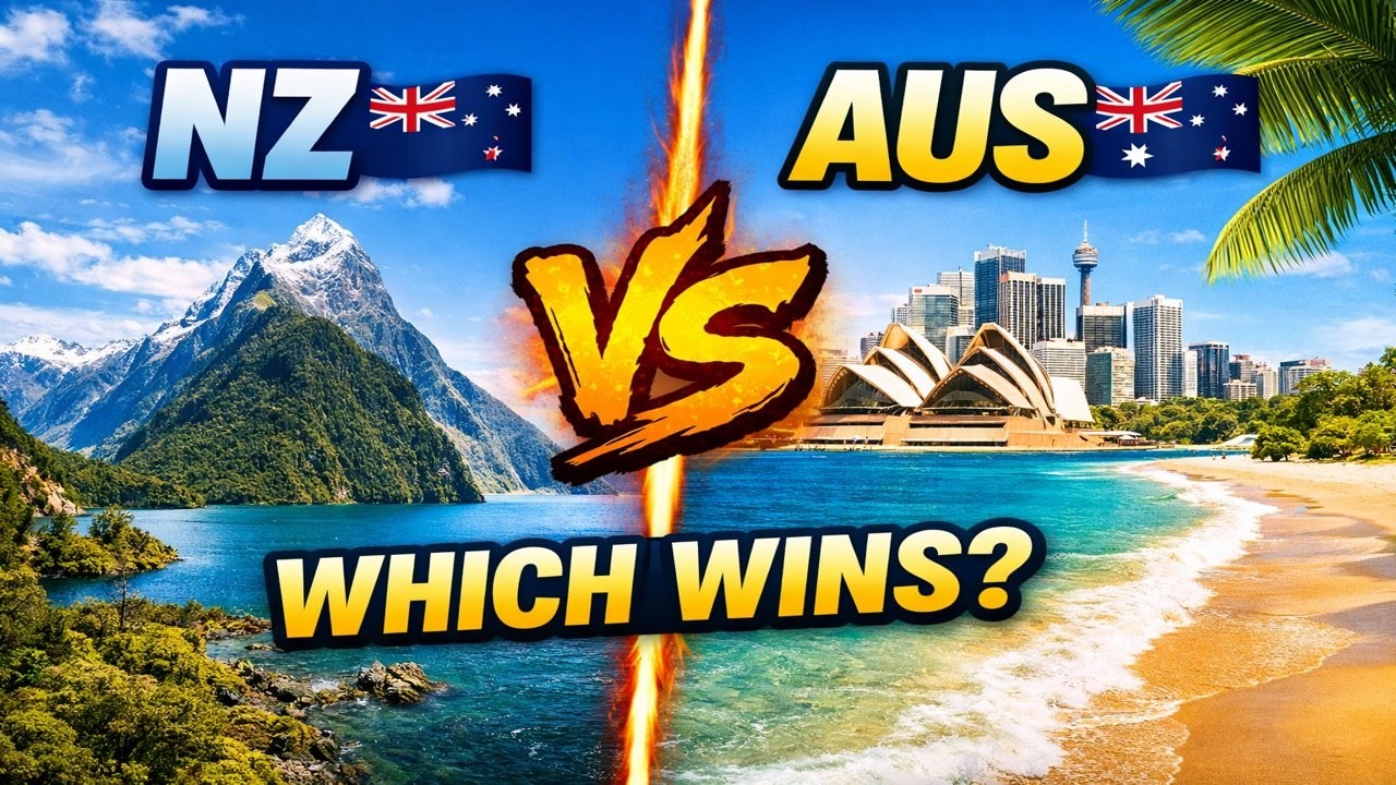 New Zealand vs Australia Travel Guide 2026 🇳🇿🇦🇺 | Ultimate Travel Showdown | The World Traveler