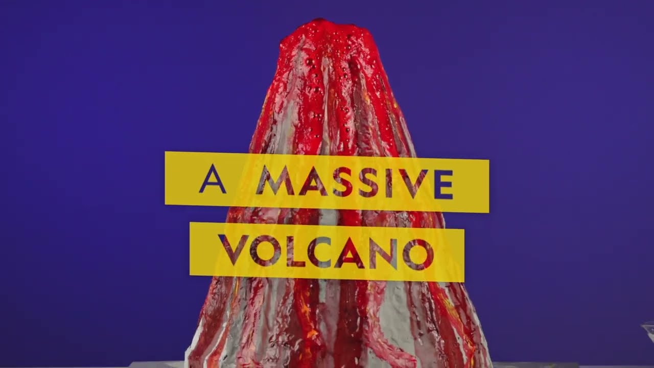 NATIONAL GEOGRAPHIC Jumbo Volcano: Unboxing