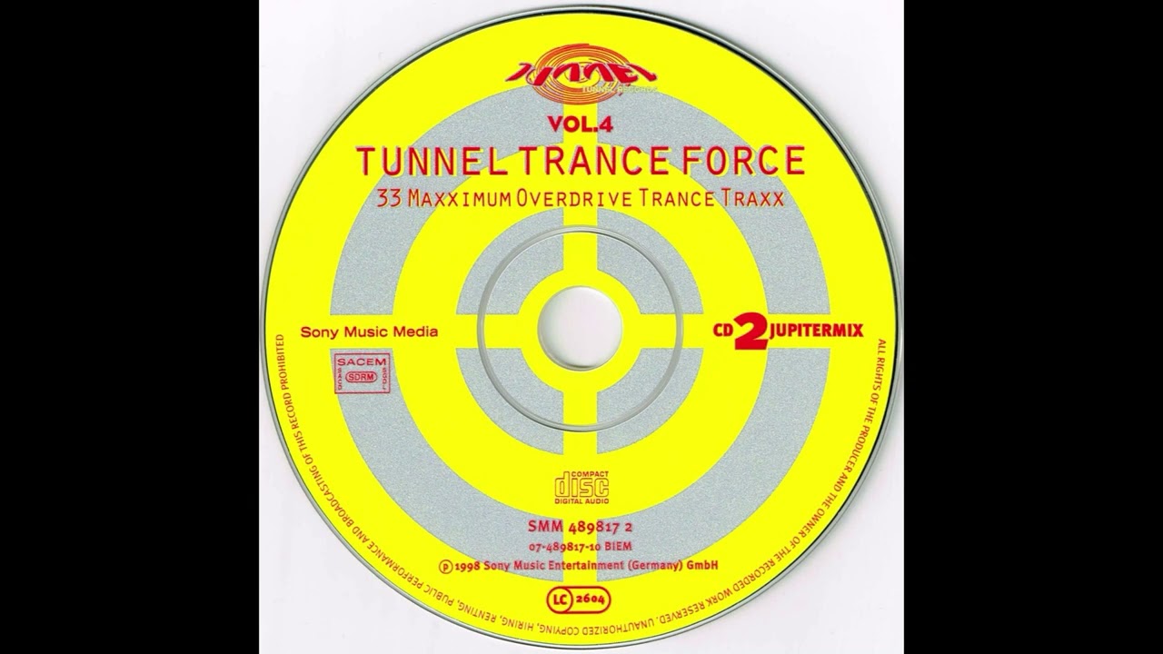 Tunnel Trance Force 4 CD 2 aus dem Jahr 1998