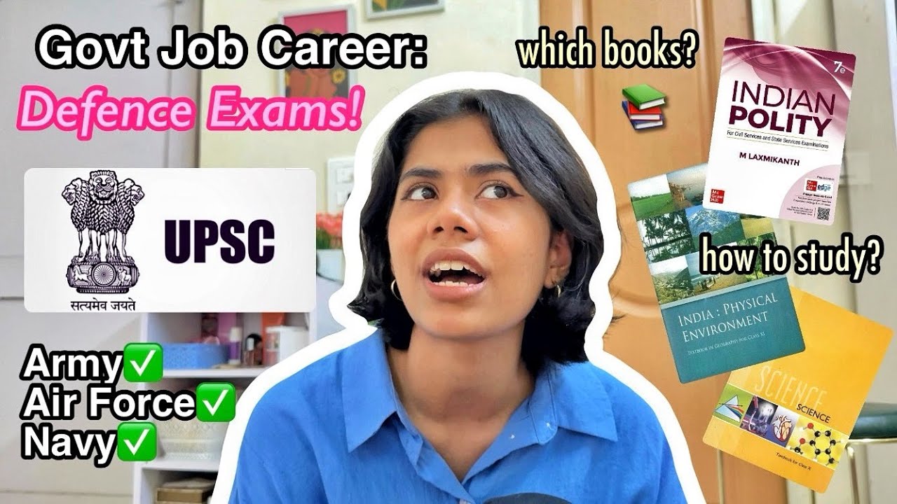 Govt Jobs: UPSC Exams 📚 Defence Career~ CDS Exam: BOOKLIST & How To Study? 📝 UPSC Exam Strategy
