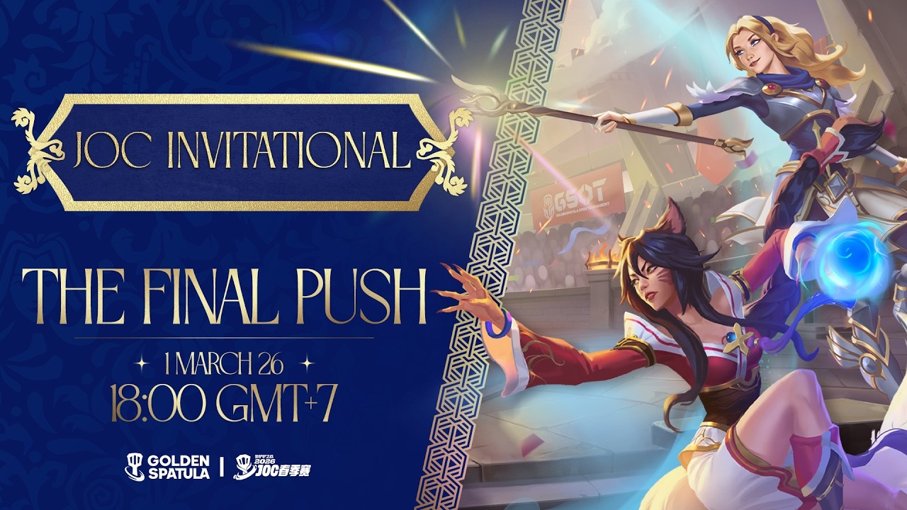 ศึกตัดสิน! Golden Spatula - JOC Invitational เพื่อตั๋ว 4 ใบสุดท้ายสู่ JOC! 🏆