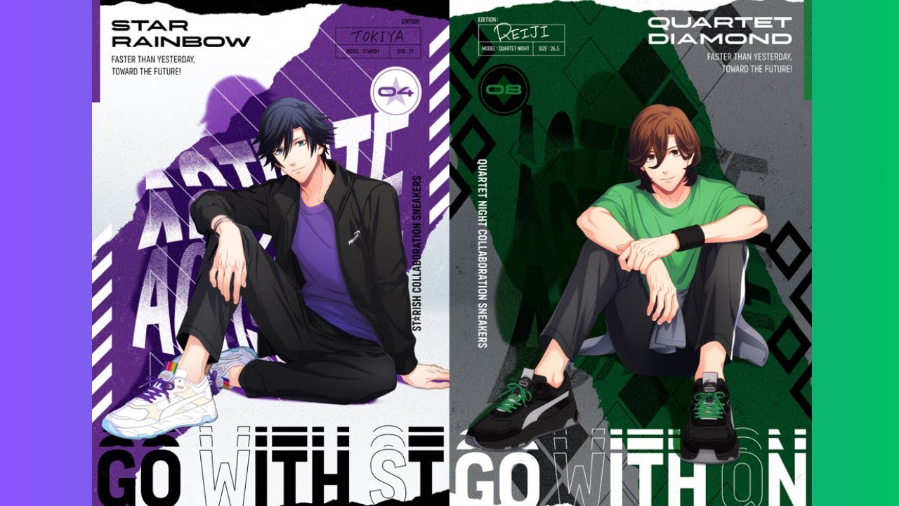 فتح منتجات انمي امير الغناء utapri うたの☆プリンスさまっ بالتعاون مع PUMA
