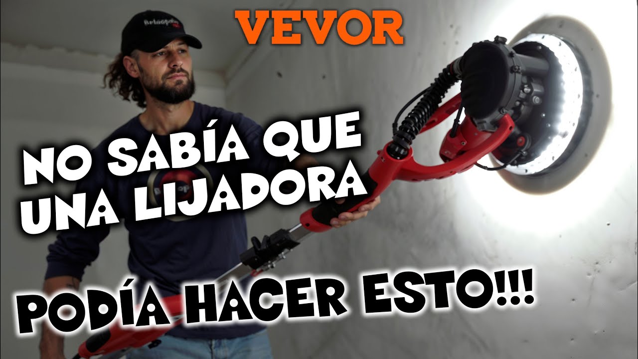 Lijadora de pared VEVOR ¡¡QUÉ SORPRESA!!