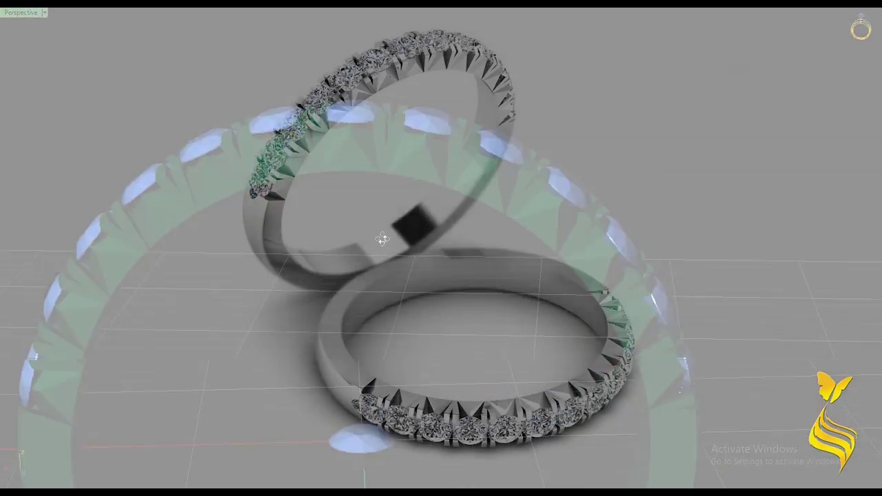 FrenchCut CAD Jewelry in Matrix