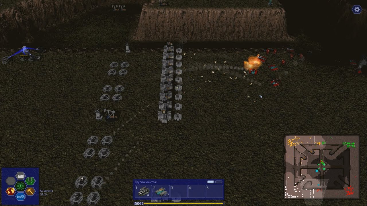 War Zone 2100 v4.5.5 //Своя карта, бой 2х2